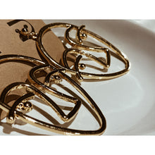 Load image into Gallery viewer, Kitara Gold Dangle Earrings

