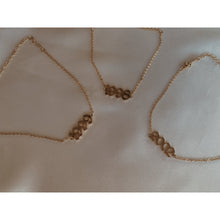 Load image into Gallery viewer, Gold Customized Birth Year Chain Anklet
