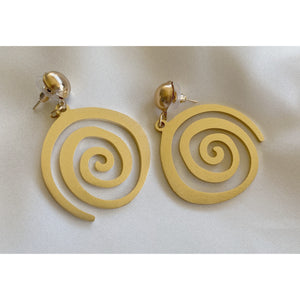 Vertigo Spiral Earrings