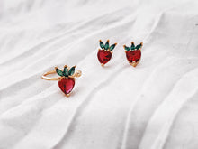 Load image into Gallery viewer, Juicy Fruit Stud Earrings and Ear Cuff/Toe Ring
