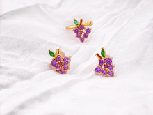 Load image into Gallery viewer, Juicy Fruit Stud Earrings and Ear Cuff/Toe Ring
