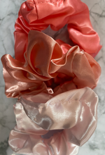Load image into Gallery viewer, 3 Pc. Satin Scrunchie Sets
